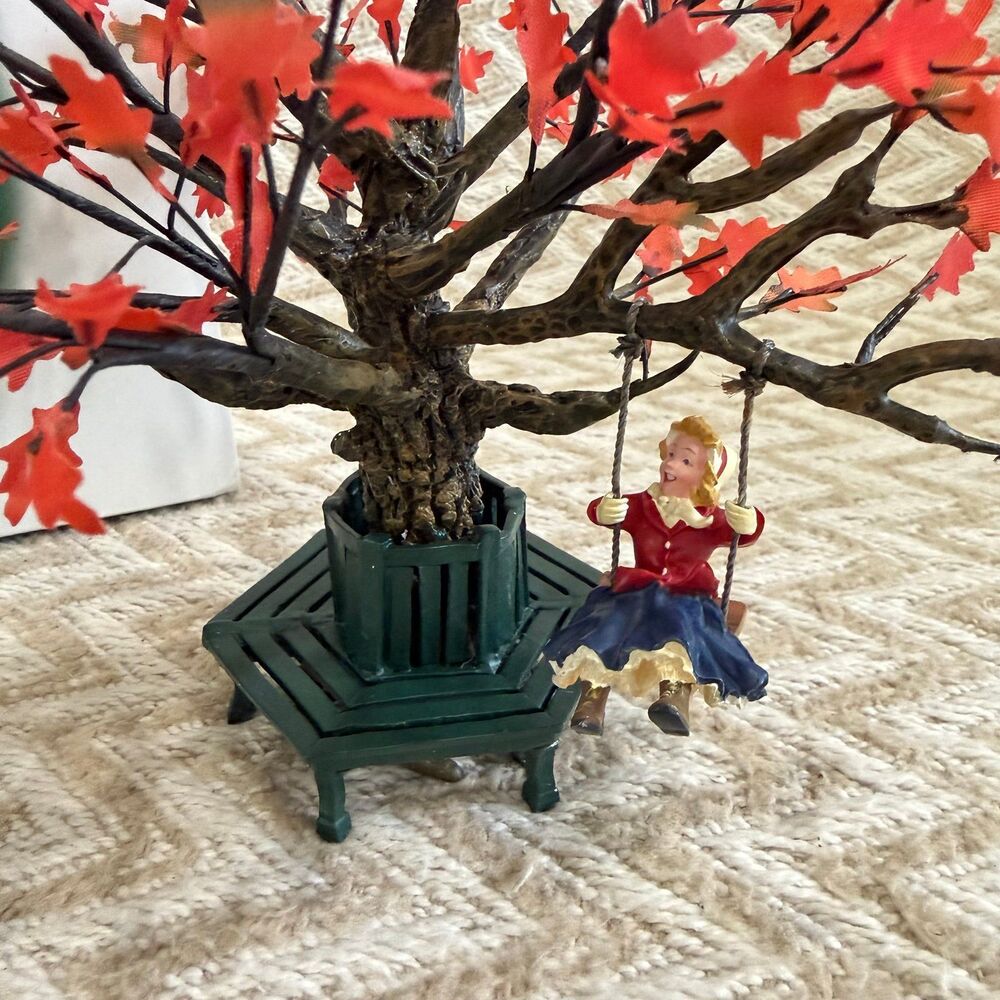 Department 56 Swinging Under The Old Oak Tree Village Accessories - Picture 8 of 10